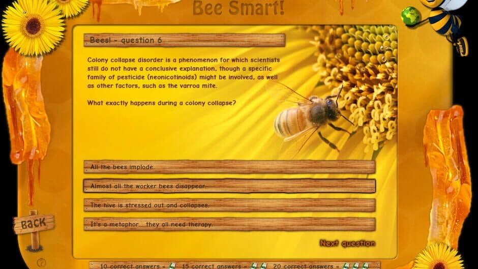 Скриншот 4 из Bee Aware!