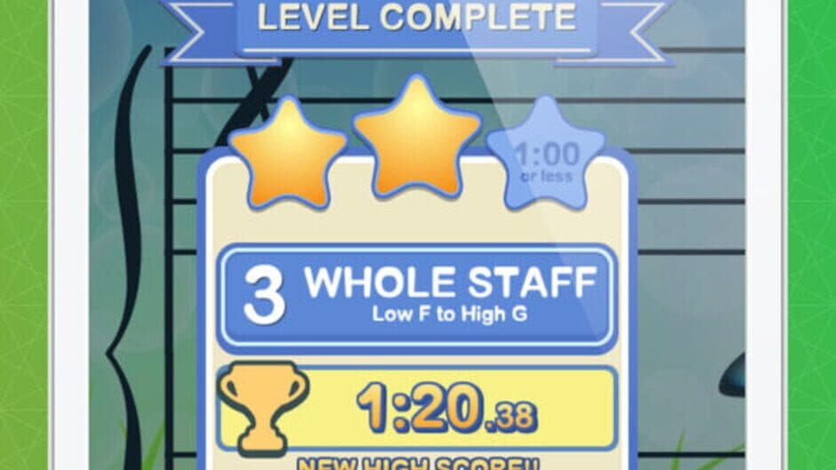Скриншот 2 из Note Rush: Learn to Read Music