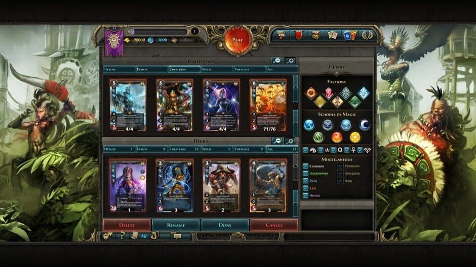 Скриншот 1 из Might & Magic: Duel of Champions - Forgotten Wars