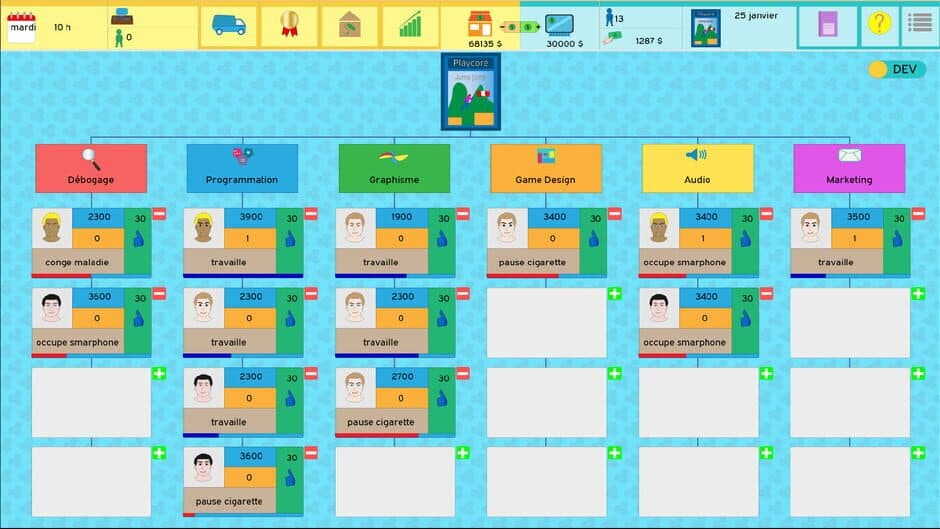 Скриншот 4 из Shop Manager : Video Game Tycoon