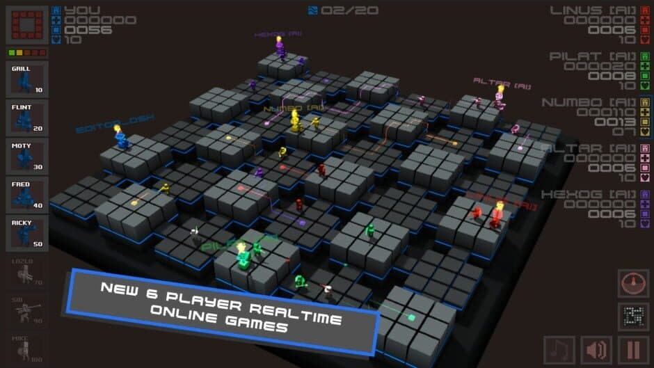 Скриншот 1 из Cubemen