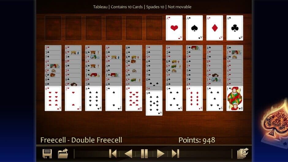 Скриншот 1 из Solitaire 220 Plus