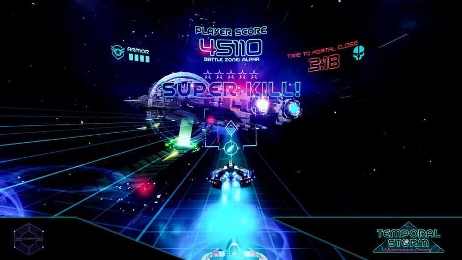 Скриншот 2 из Temporal Storm X: Hyperspace Dream