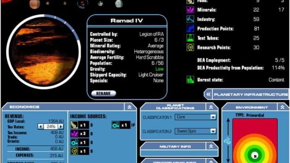 Скриншот 1 из Master of Orion III