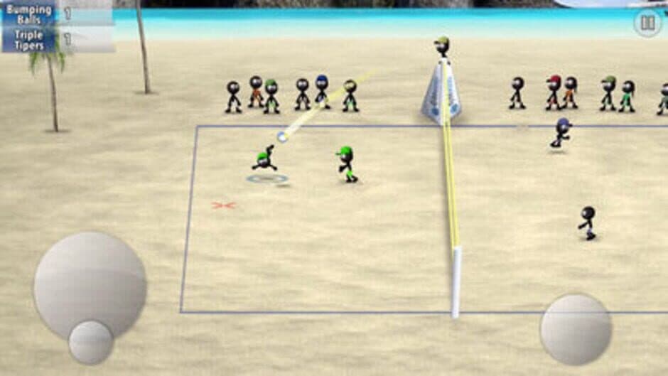 Скриншот 1 из Stickman Volleyball