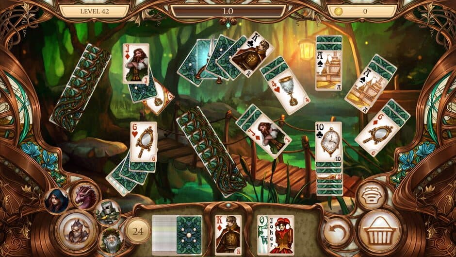 Скриншот 2 из Snow White Solitaire: Charmed Kingdom