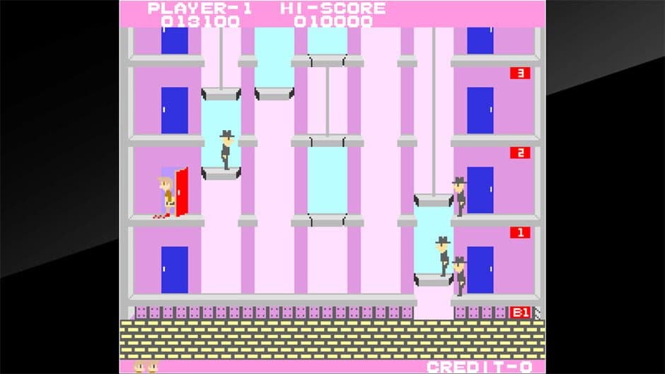 Скриншот 3 из Arcade Archives: Elevator Action