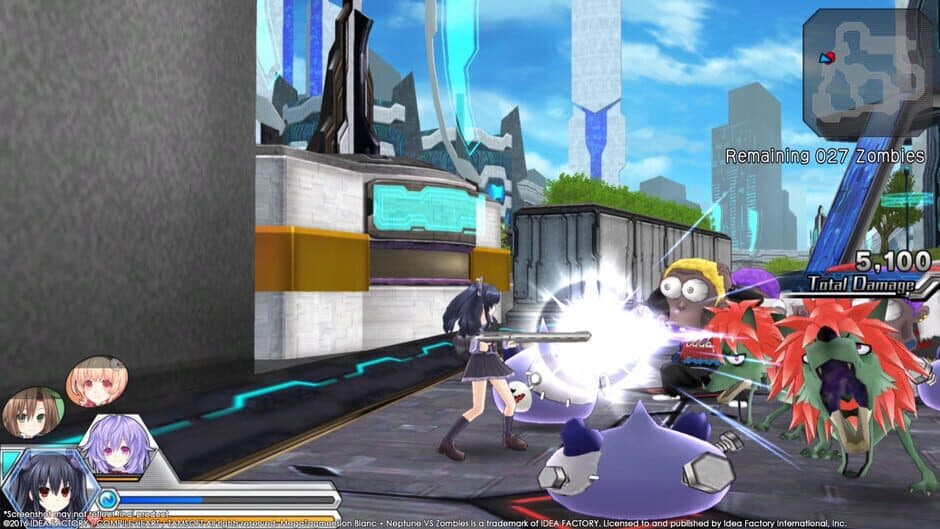Скриншот 5 из Megatagmension Blanc + Neptune VS Zombies
