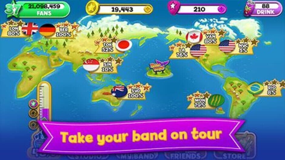 Скриншот 2 из Band Stars