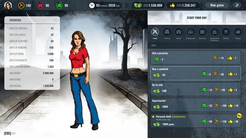 Скриншот 1 из Ashley: The Story Of Survival