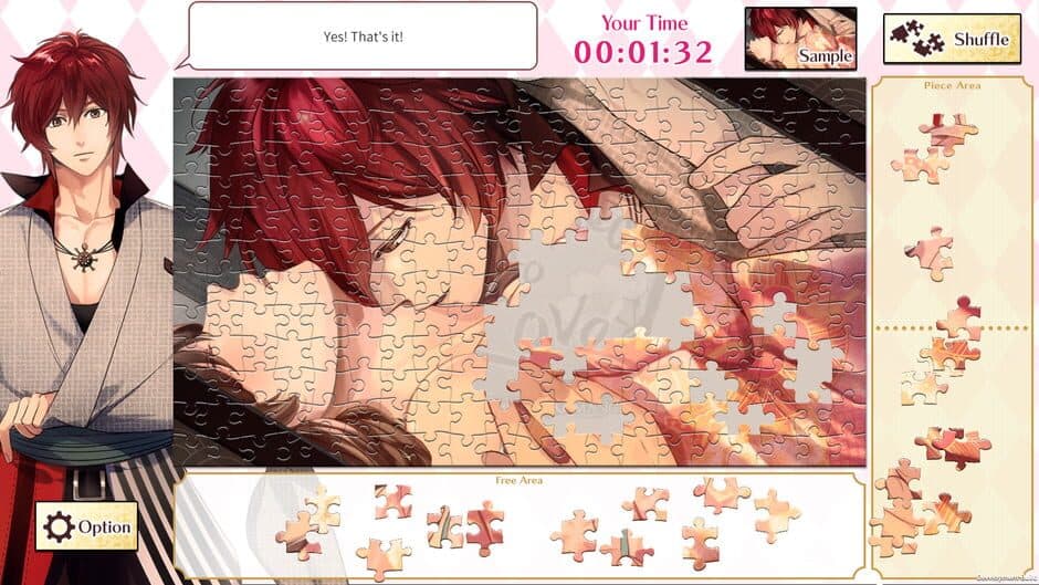 Скриншот 1 из Otome Romance Jigsaws - Midnight Cinderella & Destined to Love