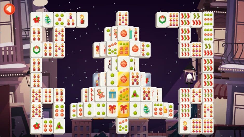 Скриншот 1 из Christmas Mahjong 2