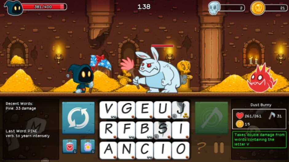 Скриншот 1 из Letter Quest Remastered: Grimm's Journey