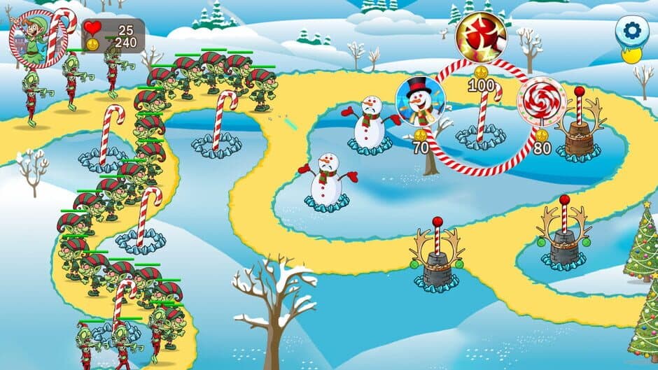 Скриншот 1 из Stop Santa - Tower Defense