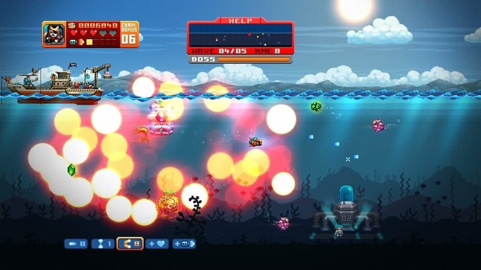 Скриншот 2 из Aqua Kitty: Milk Mine Defender DX