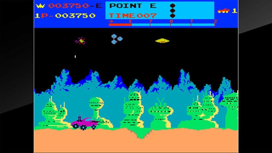 Скриншот 3 из Arcade Archives: Moon Patrol