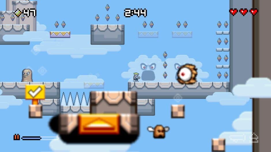 Скриншот 4 из Mutant Mudds Deluxe