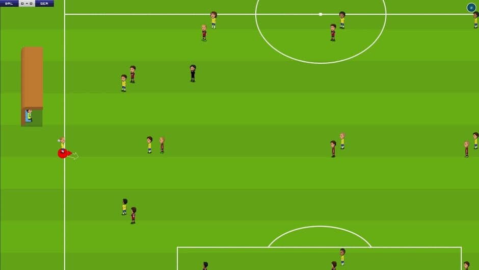 Скриншот 2 из Pixel Soccer