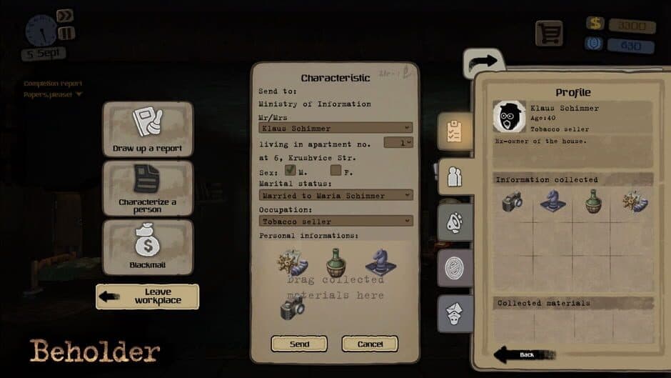 Скриншот 5 из Beholder: Complete Edition
