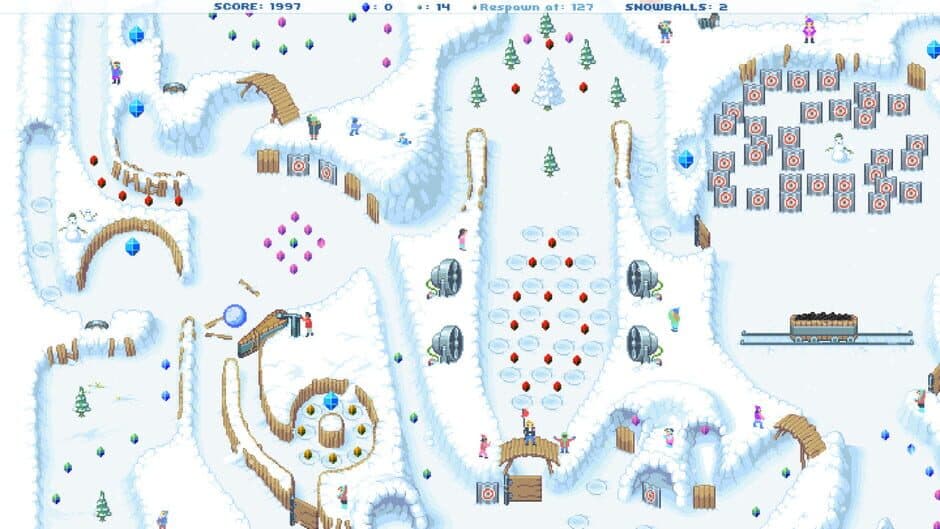 Скриншот 2 из Snowball!
