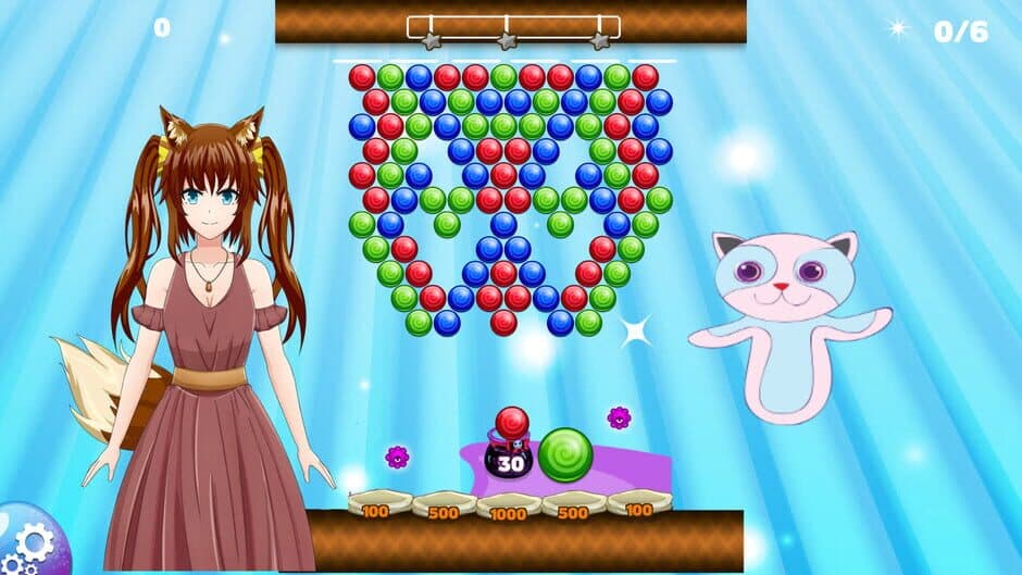 Скриншот 4 из Anime Bubble Pop
