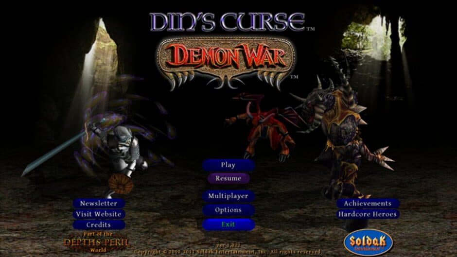 Скриншот 1 из Din's Curse: Demon War