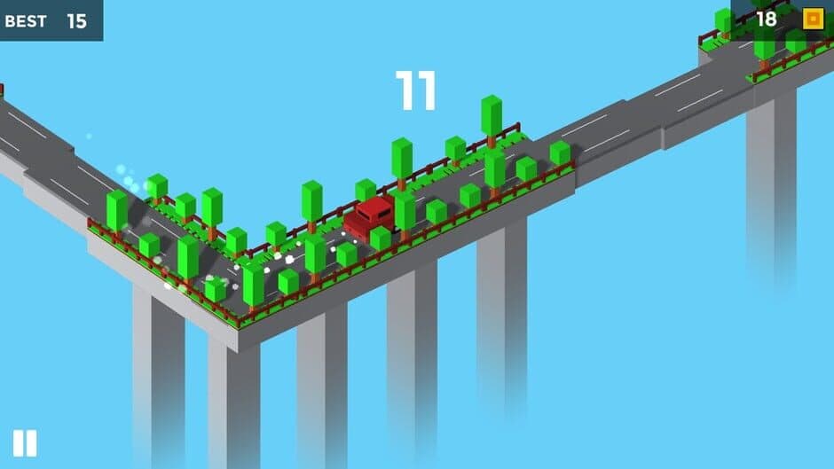 Скриншот 3 из Pixel Traffic: Risky Bridge