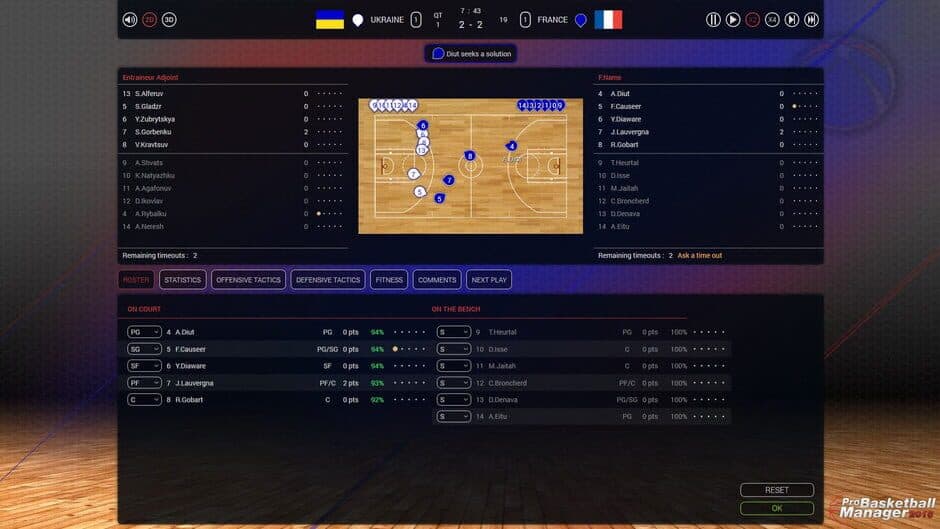 Скриншот 2 из Pro Basketball Manager 2016