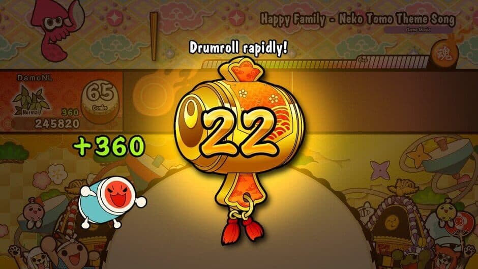 Скриншот 6 из Taiko no Tatsujin: Drum 'n' Fun!