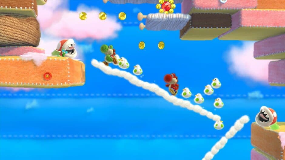 Скриншот 1 из Yoshi's Woolly World