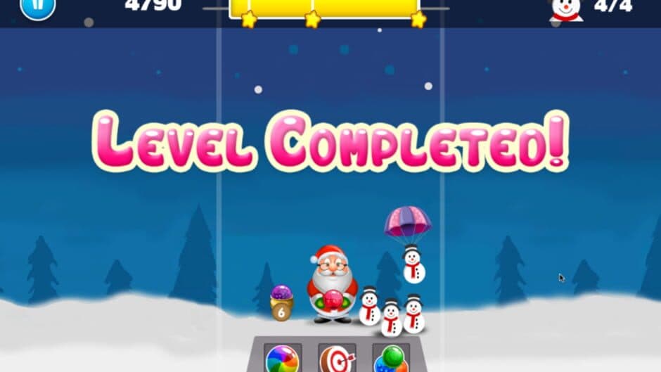 Скриншот 3 из Christmas Bubble Shooter