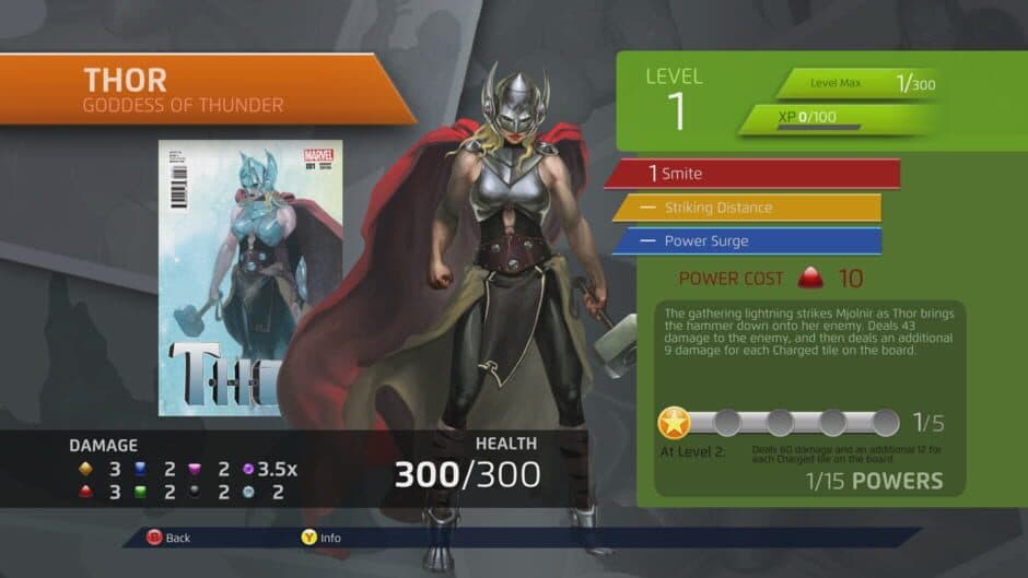 Скриншот 1 из Marvel Puzzle Quest: Dark Reign