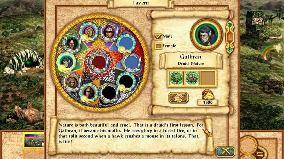 Скриншот 1 из Heroes of Might and Magic IV: Winds of War