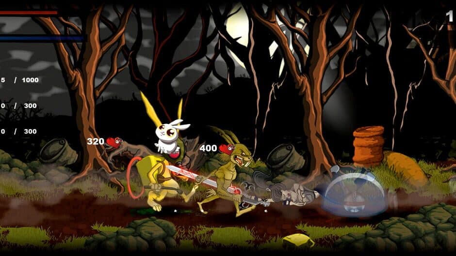 Скриншот 1 из Bunny Battle Arena