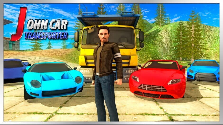 Скриншот 4 из John: Car Transporter Truck 3D