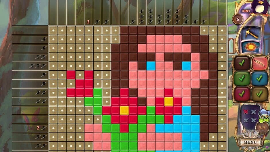 Скриншот 2 из Fantasy Mosaics 27: Secret Colors