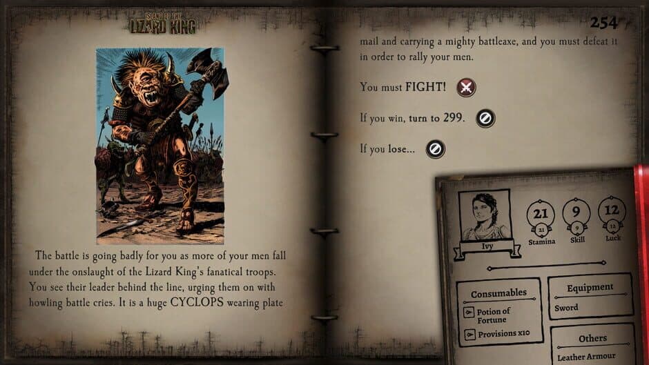 Скриншот 4 из Fighting Fantasy Classics