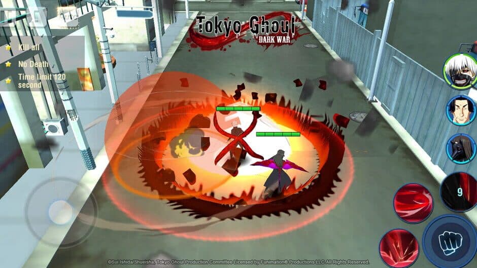 Скриншот 2 из Tokyo Ghoul: Dark War