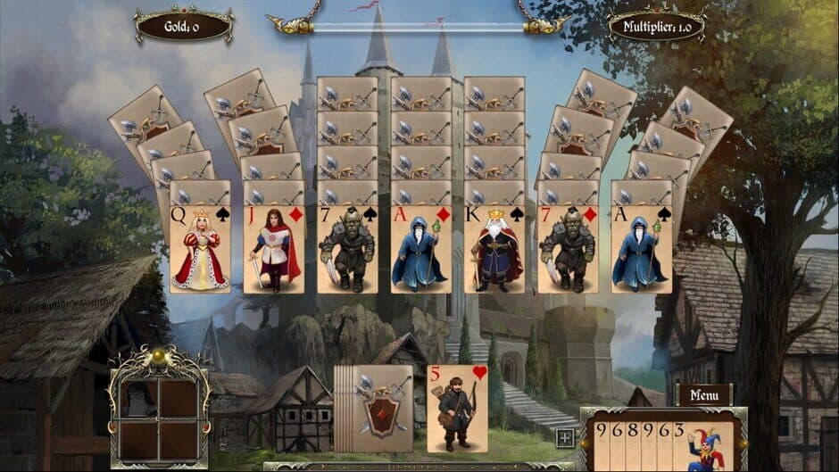 Скриншот 5 из Legends of Solitaire: Curse of the Dragons
