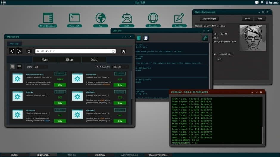 Скриншот 3 из Grey Hack