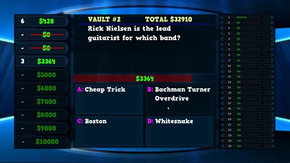 Скриншот 3 из Trivia Vault: Classic Rock Trivia 2