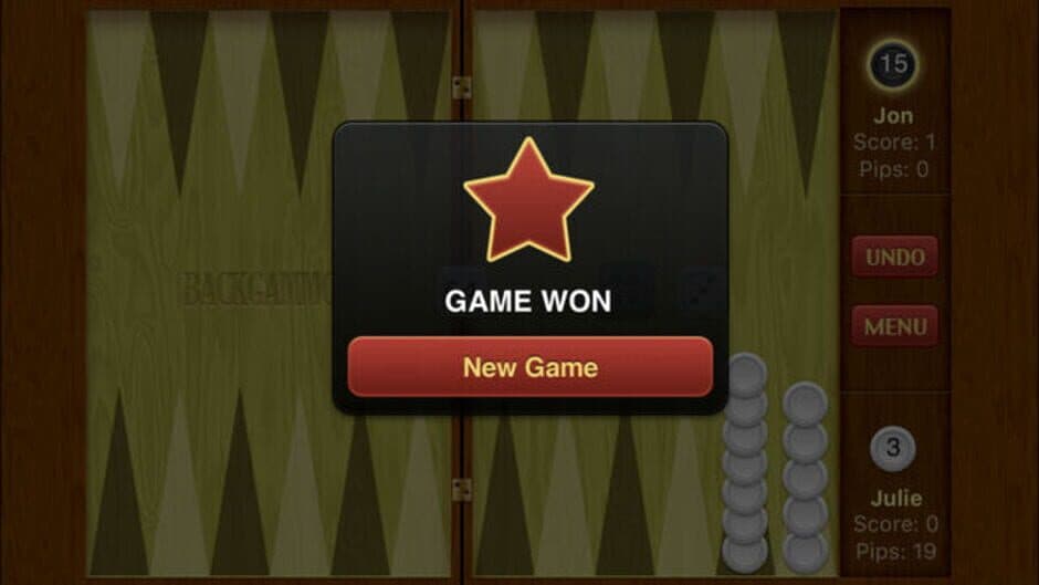 Скриншот 2 из Pro Backgammon
