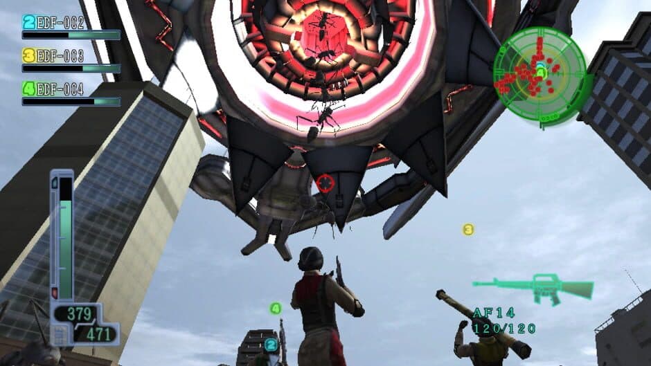 Скриншот 2 из Earth Defense Force 2017 Portable