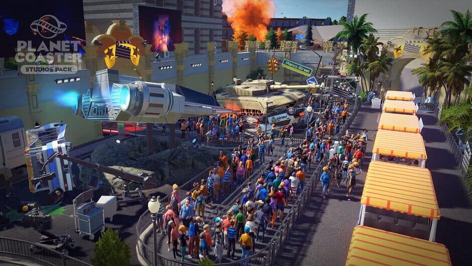 Скриншот 2 из Planet Coaster: Studios Pack