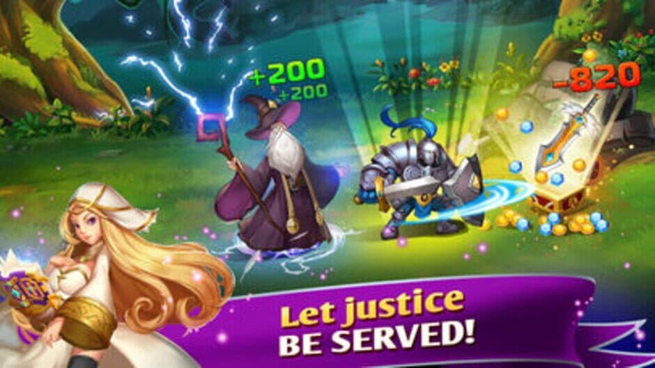 Скриншот 3 из Tap Knights: Heroes & Monsters