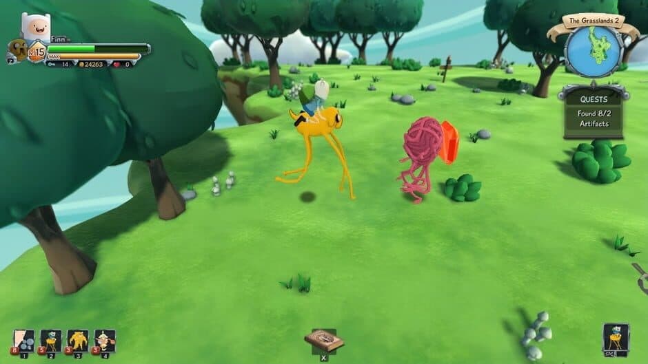 Скриншот 2 из Adventure Time: Finn and Jake's Epic Quest