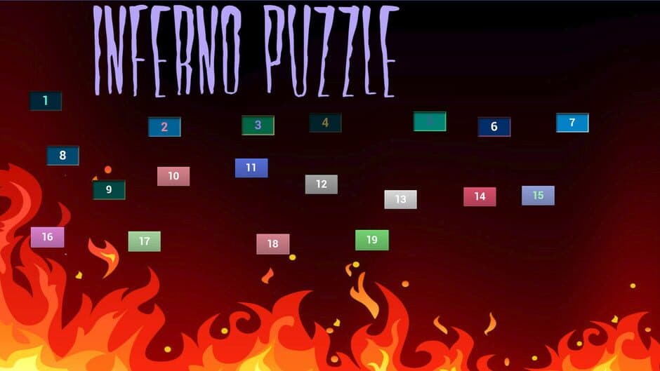Скриншот 2 из Inferno Puzzle