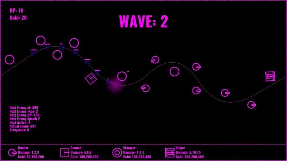 Скриншот 3 из Neon Defense 1 : Pink Power