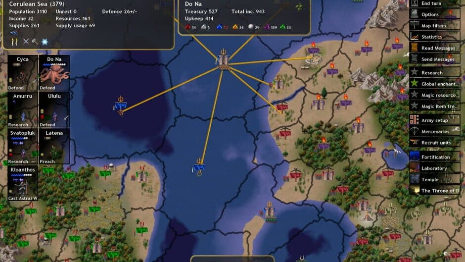 Скриншот 3 из Dominions 4: Thrones of Ascension