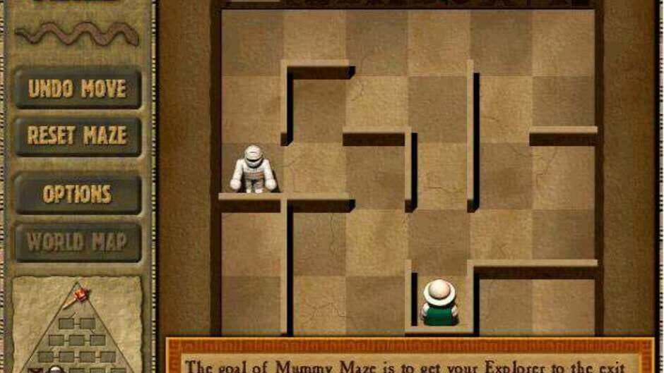 Скриншот 1 из Mummy Maze Deluxe